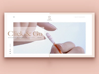 Click&Go - Stanhparma concept design pharmacy photoshop ui ux web