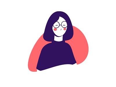 Girl art beautiful design female girl illustration ui vector woman