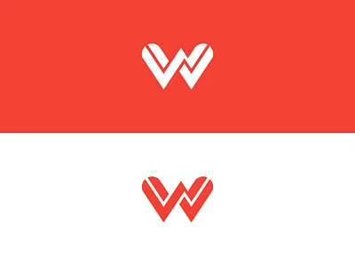 W + check approve checkmark grow lettermark logo management mark minimalist monogram smart symbol technology verify w w logo