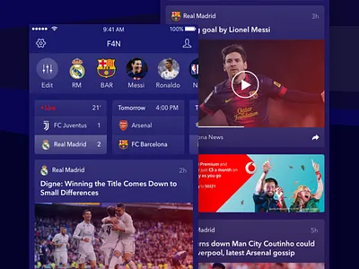 F4N app applogo apps design development hyper ios iphone logo mobile mobiledesign ui uidesign ux uxdesign