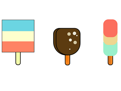 ice cream adobe illustrator cc design dribbble illustration