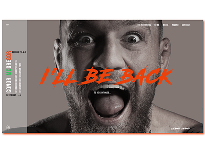 McGregor - I’ll be back