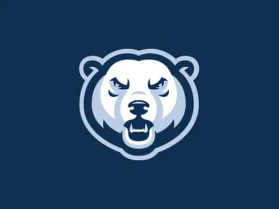 Polar Bear animal bear branding esport head identity logo logotype mascot polar polarbear sport sports team