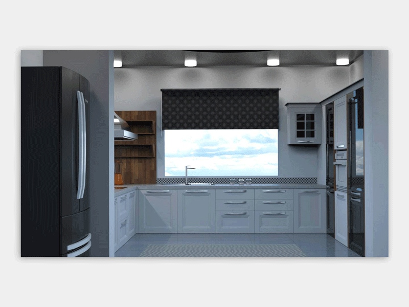 3D Kitchen 3d cinema4d kit kit design kitchen octane