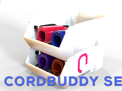 Cordbuddy Product Showcase 3d art 3d render branding design illustration product product branding