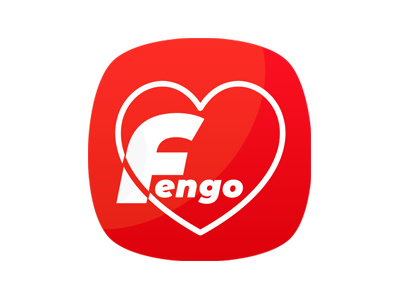 Fengo App Icon design illustration logo