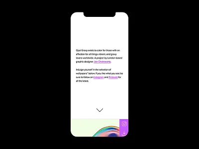 Opal Gravy Redesign – Mobile abstract abstract design branding branding agency color colour idnetity illustration mobile ui ux vibrant wallpaper web website