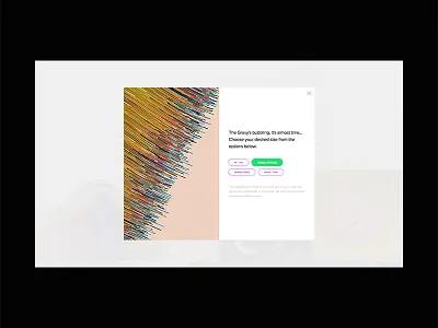 Opal Gravy Redesign – Download Modal abstract abstract colors abstract design branding colour download identity illustration lettering modal popup ui ui ux vibrant wallpaper web website