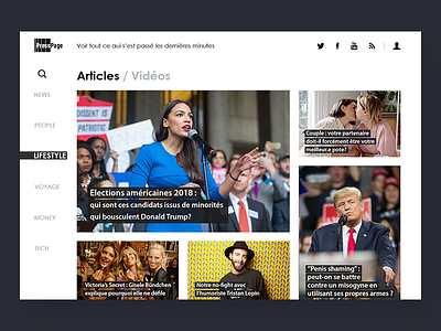 #Daily UI 051-Press Page 051 dailyui dailyui 051 news press presspage ui web