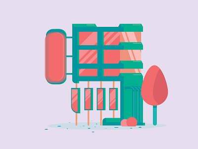 Chinese Character "Ma" architecture architecture visualization branding chinese chinese character city colourful concept design doodle drawing graphic illustration illustrator inspiration logo typography ui urban vector