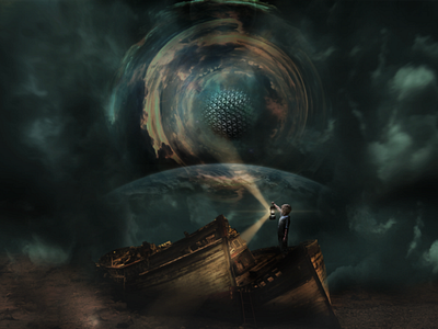 Discovering The Universe art design digital 2d digital art illustration manipulate manipulation