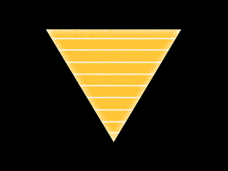 Punanimation animation cel animation geometric geometric design illustration motion graphics pattern perspective punanimation pyramid triangle triangular