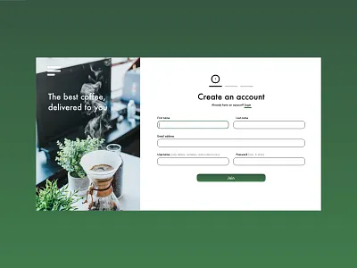 Daily UI #001 - Sign Up daily ui sign up ui ux