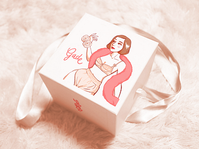 Limited Edition Lingerie Box - Illustration illustration mock up