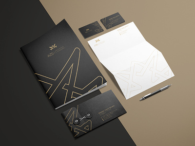 AZS Arquitetura architecture branding logo logodesign stationery