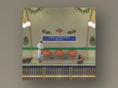 Mexico 44 | Metro Paris architectural collage render vray