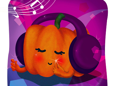 Coolpumpkin3 design illustration pumpkin vector