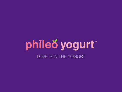 Phileo Yogurt app branding ecommerce logo package design signage style guide typography website