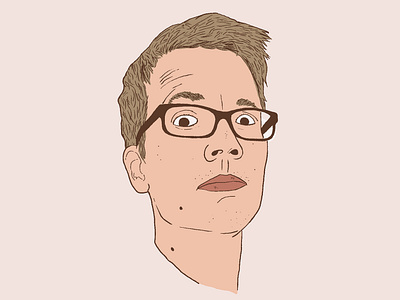 Hank Green design hank green illustration portait