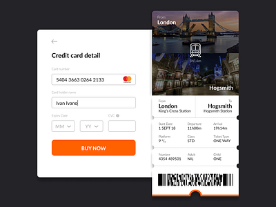 Ticket purchase form #002 002 app card card checkout dailyui design figma form site ticket ticket booking ui ux web website