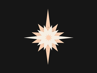 North Star dark design flat illustration science sky space spooky star gazing star map stars vector