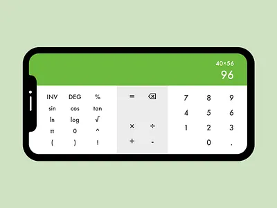 Daily UI #004 Calculator
