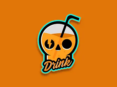 Drink art º diseño diseño plano icono ilustración ilustrador logo logotipo marca plano tipografía vector