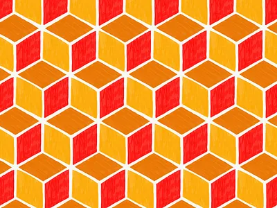 Painterly Prism's Pattern design illustration ipadpro pattern