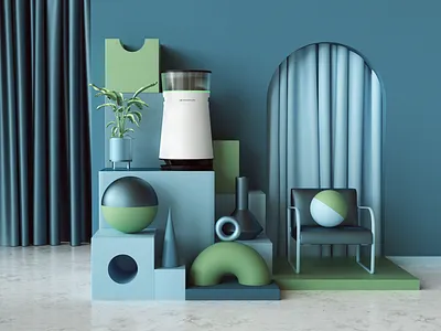 LG Signature 3d abstract ad adobe advertising architecture c4d cgi cinema4d colors commercial design geometric geometry home illustration photoshop print render set