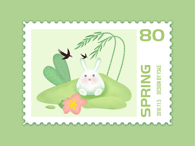 spring illustration ui