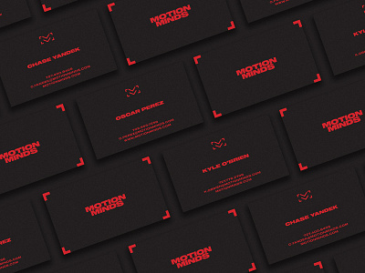 Motion Minds branding camera extended frame icon identity logo m mind motion movie production type video