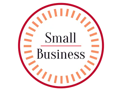 Small Business Web Badge badge design line minimal small business web