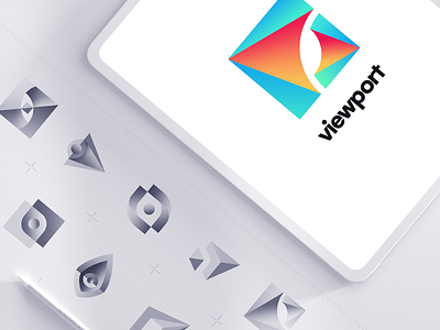 Logo Presentation app app logo brand brand identity branding drawing icon icons identity illustration illustrations letter logo logo mark mark minimal sketch symbol vector viewport
