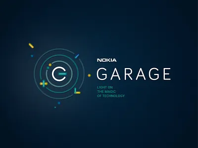 Nokia Garage Logo brand branding corporate corporate identity identity logo logo design