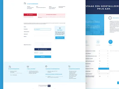 DVM design landingpage logo modern simple typography ui ux website