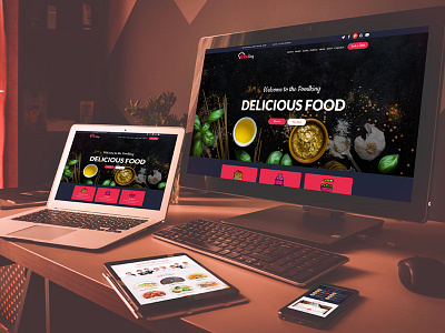 Food King - Restaurant, Food & Cafe HTML Template bakery bar bistro burger cafe cafeteria coffee food menu portfolio pub reservation responsive restaurant sushi