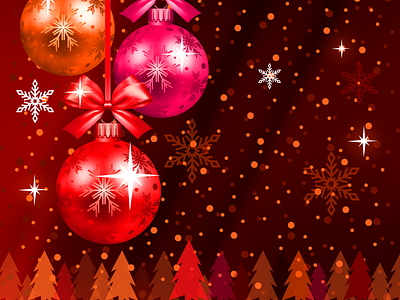 Christmas Card background children christmas christmas background decoration design dots gradiant holidays illustration merry christmas merry xmas pattern print red shape sparkle stars ui wallpaper winter