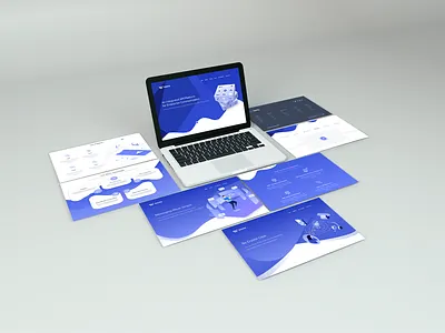 Wavni Web User Interface (Mockup design) logo mockup design sms template user interface voice wavni web mockup web template website website design