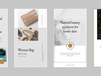 Copper Instagram Stories Pack fashion app ideal instagram ideal ui insta instagram instagram banner instagram stories instagram story social pack