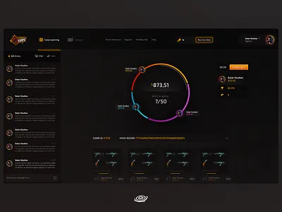 Jackpot design ui ux web