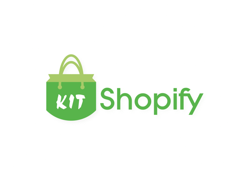 Kit Shopify - Shopify Store/App Development & Marketing Agency adobe illustrator cc animated gifs animated logo brand colors design icon animation icons logo logo design logotype typography vector visual identity web design company yellow logo