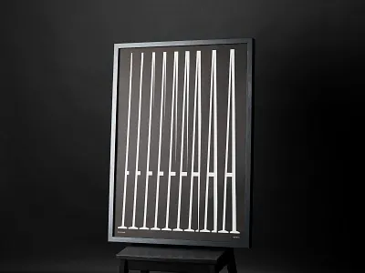 Typographic poster series black and white font frame grid layout layout paper poster print printed matter type typographic poster typography