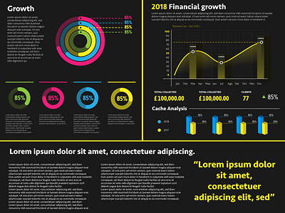 Graphic - template analitycs analyse design info graph template