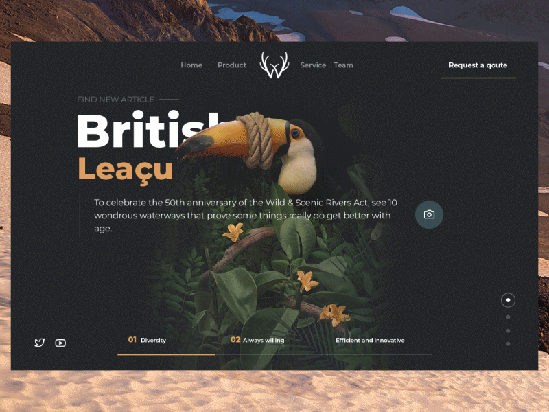 NetG - Landing Concept animated animation animation gif clean design ecommerce gallery gif grid interaction interface landing layout minimal muzli slider typography ui video web