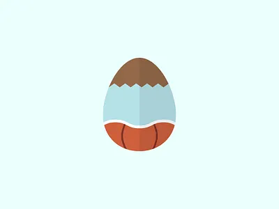 Squirtle's Egg art chocolate creative easter egg egg flat graphic illustration minimal pokemon pokemongo