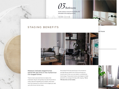 Interior Designer Website clean desktop estate agent gallery interior interior designer landing landing page typography web website