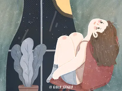 blankness illustration 插画 设计