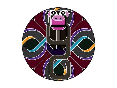 Monkey See, Monkey Do illustration vector