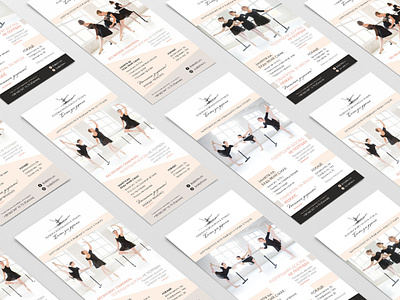 Flyers ballet branding design flyer artwork flyer design graphic design logo print print design