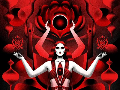 Suspiria (2018) dark filmart horror illustration illustrator movie movieposter photoshop suspiria vectors womenofillustration